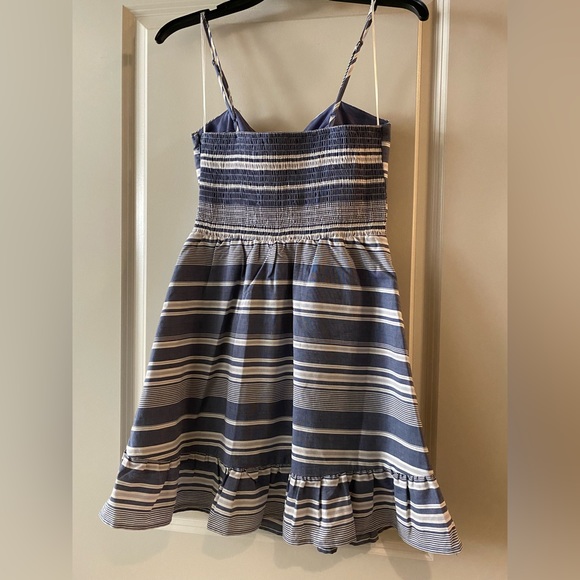 Blue & White striped Sundress - Picture 2 of 3